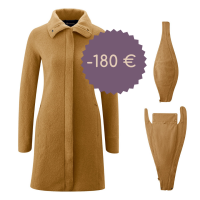 Manteau de portage &eacute;co-laine Oslo