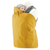 Softshell Babywearing Cover Allrounder mustard