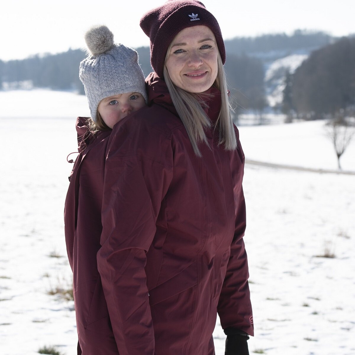 Babywearing parka best sale